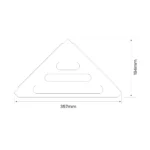 Corner Bracket Holder 10" - BA014 - Image 2