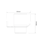 Brush Glass Holder - BA025 - Image 2