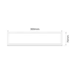 3x12 Tile Insert Floor Waste – SS 304, 1.5mm (Black / Steel) - FD-04 - Image 2