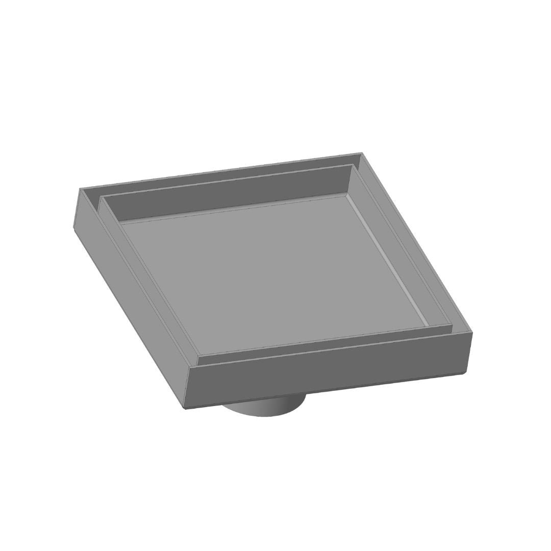 fd03 6x6 Tile Insert Floor Waste - FD03 - Image 1