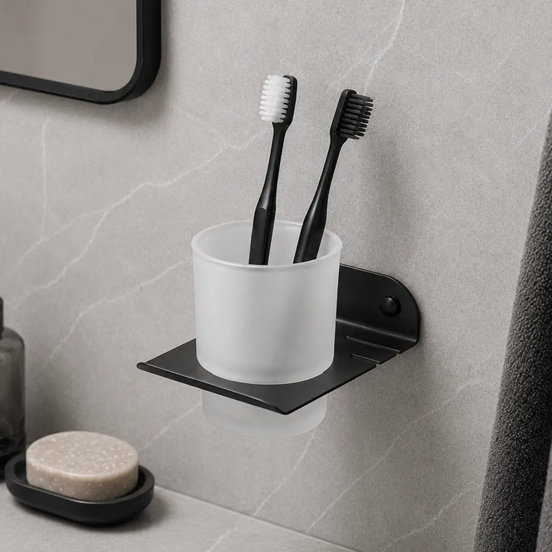 BA025 Brush Glass Holder - BA025 - Image 1